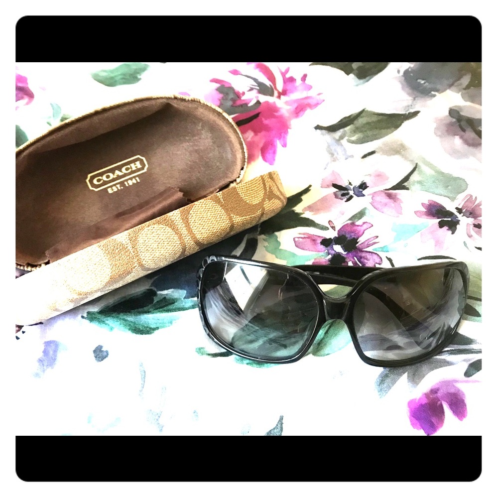 Coach Black Sunglasses